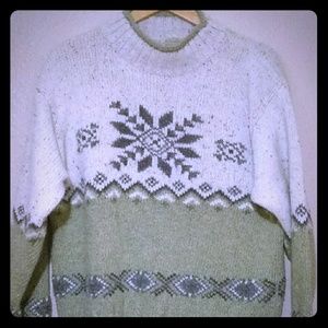WOMEN'S WOOL BLEND SWEATER